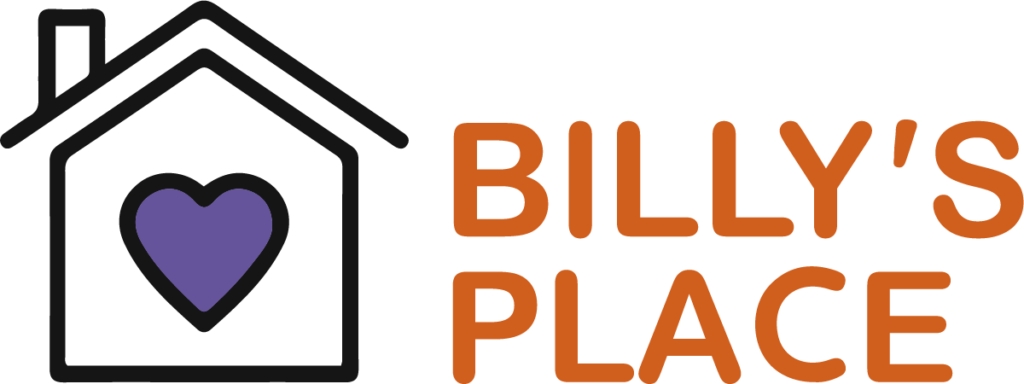 A green background with the words bill and plan written in orange.