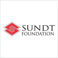 A logo of the sundt foundation