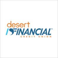 A desert financial credit union logo.